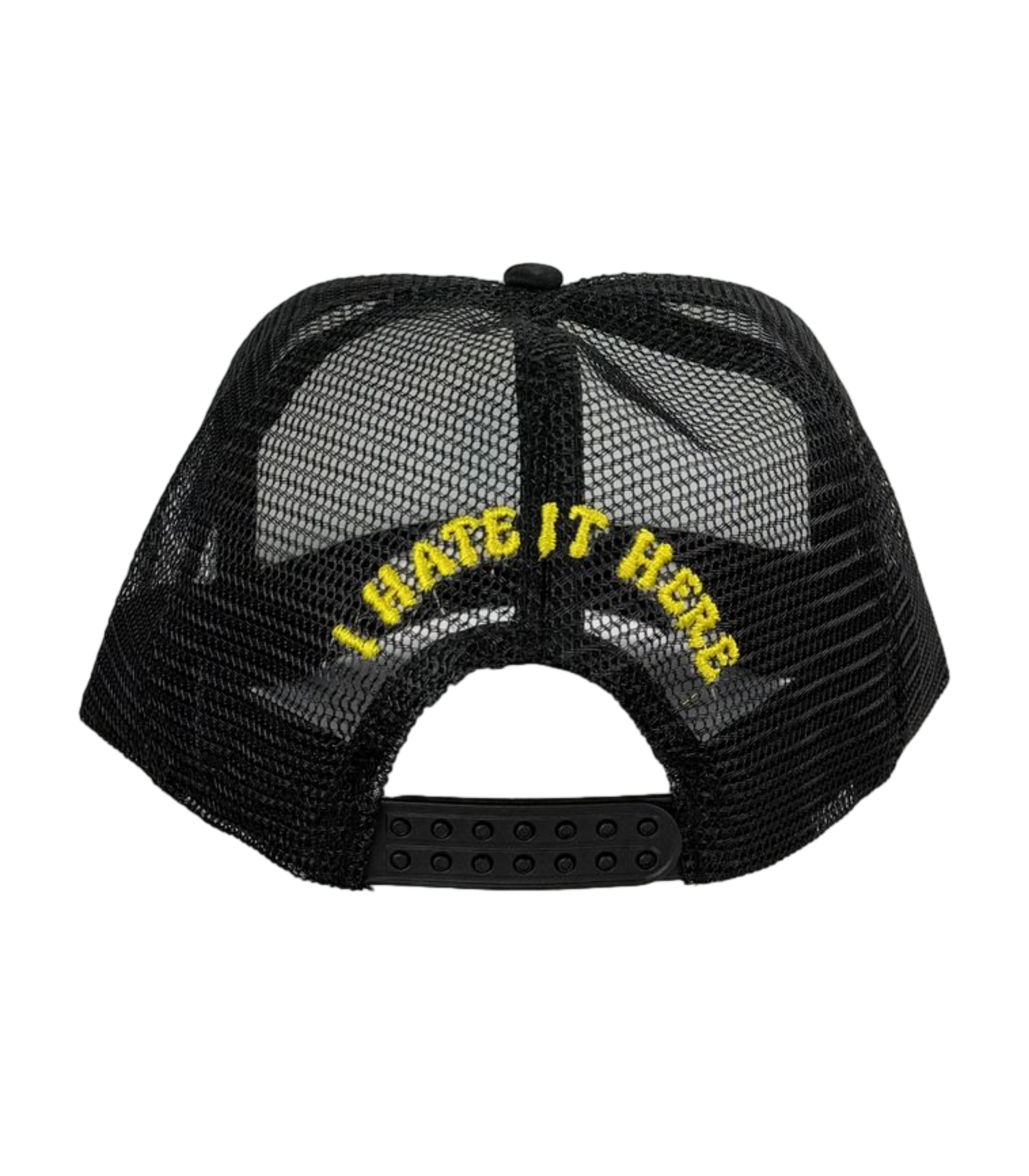 I HATE IT HERE TRUCKER HAT